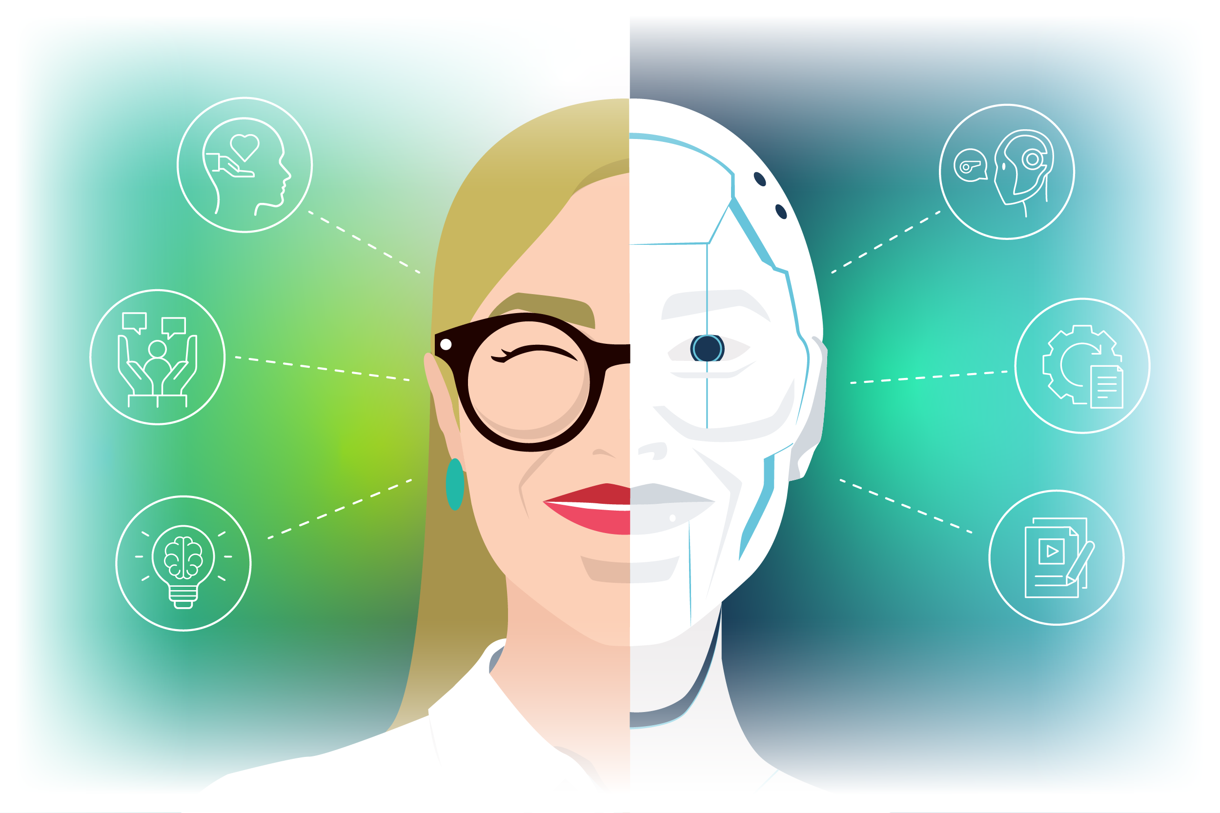 AI Overload Human Touch