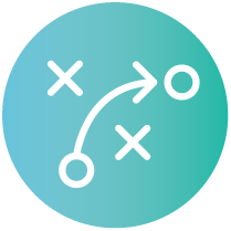 Develop your strategy icon