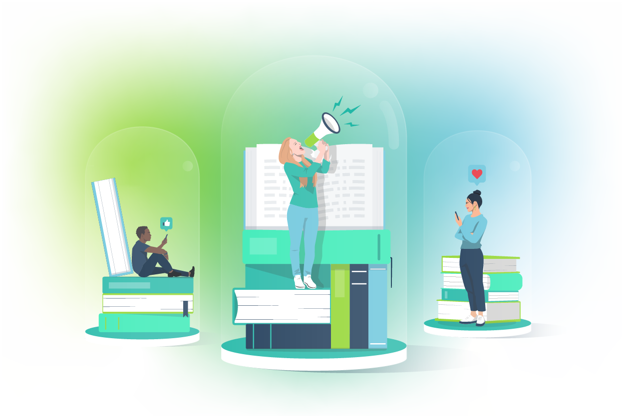 Knowledge silos illustration