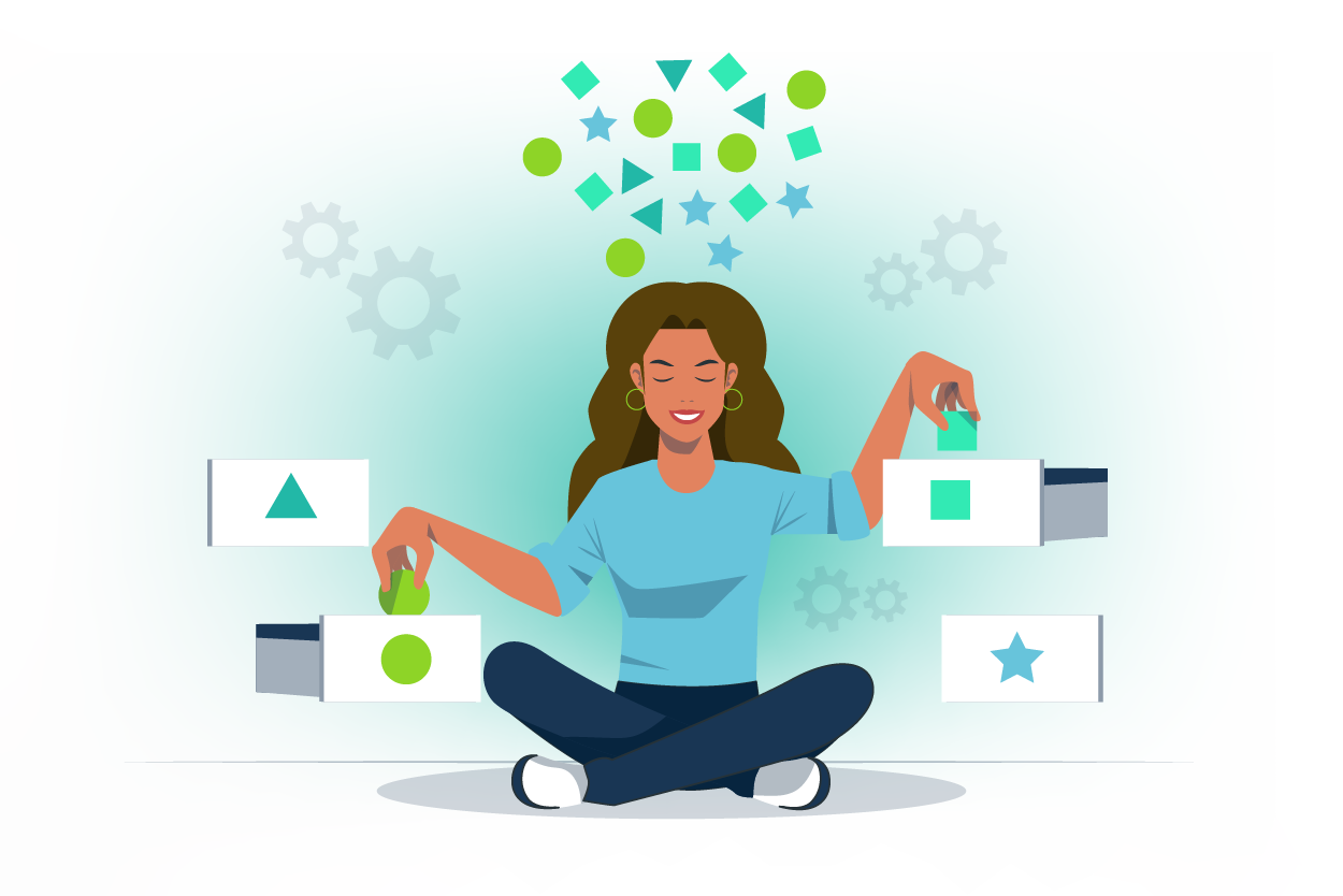 Humanistic learning theory illustration