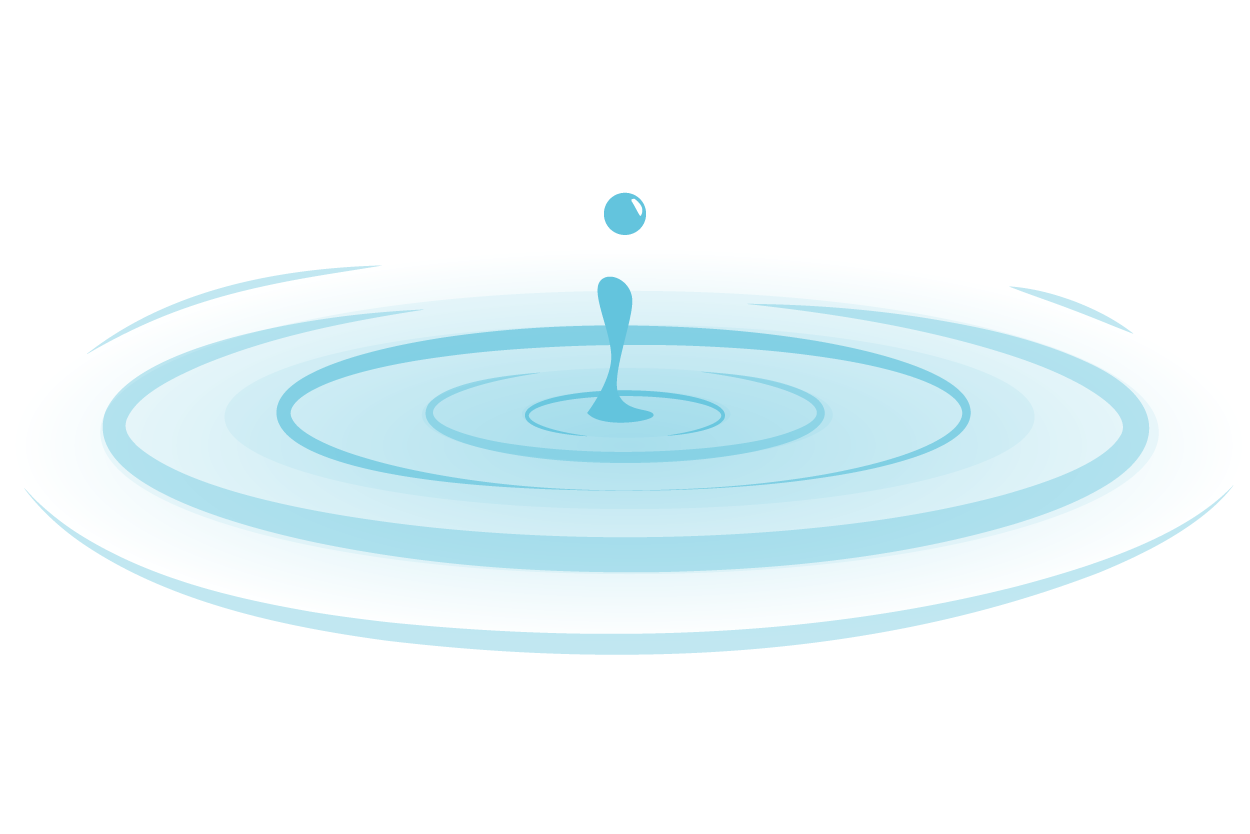 Pebble in the Pond Model